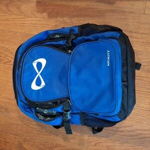 Blue Infinity Cheer/Sports bag